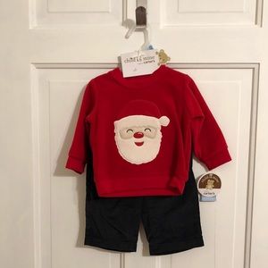 Infant Christmas Santa Outfit New! 3-6 Months